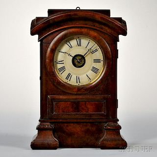 Seth Thomas Mahogany "Arch Top" Mantel Clock with Alarm