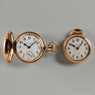 Two Hamilton Gold-filled Watches