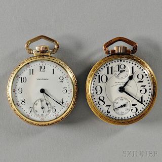 Two Waltham Vanguard Gold-filled Watches