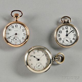 Veritas and Two Other Elgin Watches