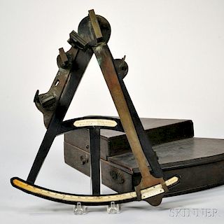 Spencer Browning and Rust 12-inch Ebony Octant