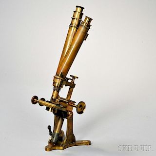 John Browning Binocular Microscope