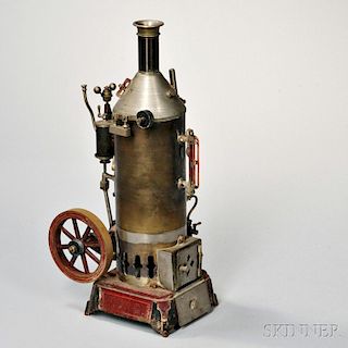 Bench-made Model of a Steam Boiler