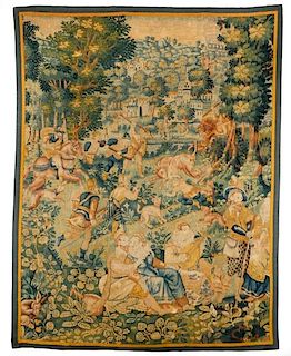Flemish Game Park Tapestry, 16th Century