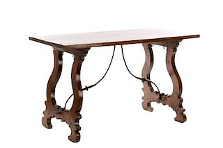 Spanish Baroque Style Walnut Refectory Table