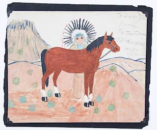 Hopi Child's Painting