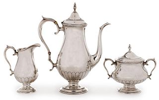 3pc Towle Sterling Silver "Symphony" Tea Service