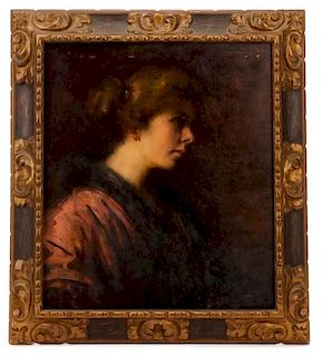 Elizabeth Piutti-Barth, Portrait of a Lady, Signed