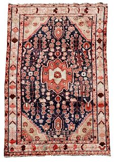 Hand Woven Persian Nahavand  Rug 3' 10" x 6' 5"