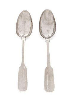 Pair of William Spratling Sterling Stuffing Spoons