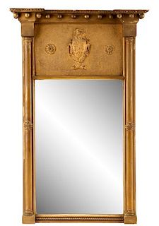 Federal Style Giltwood Mirror, 19th Century