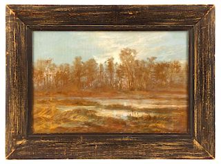 Ralph Davison Miller Signed 1905 Pastel Landscape