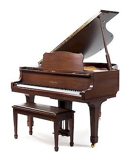 * A Yamaha Baby Grand Player Piano Length 68 inches.