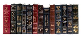 * (EASTON PRESS) 43 vols. from The Library of the Presidents series. Norwalk, CT, 1980s.