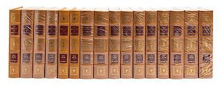 * (EASTON PRESS) SMITH, PAGE. The History of America. Norwalk, CT, 1997. 16 vols.