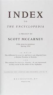 * MCCARNEY, SCOTT A group of four works.