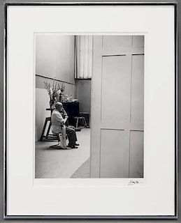 Brassai "Matisse seated in the studio" gelatin
