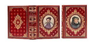 * (BAYNTUN, COSWAY-STYLE) JACKSON, CATHERINE CHARLOTTE, LADY. The Last of the Valois. London, 1888. 2 vols., w/ painted porcelai
