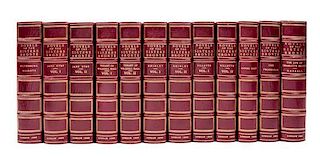 BRONTE, CHARLOTTE EMILY AND ANNE. The Novels of the Sisters Bronte. London, 1898-00. 12 vols.