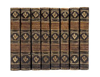 SCOTT, SIR WALTER. Historical Romances. Edinburgh, 1822. 8 vols.