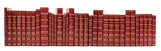 THACKERAY, WILLIAM MAKEPEACE. The Works. London, 1848. 34 vols.