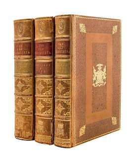 (BINDINGS) The Old Dramatists. London, 1874-1880. 3 vols.