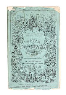 DICKENS, CHARLES. David Copperfield. London, 1840-1850. First edition in original parts.