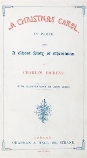 DICKENS, CHARLES. The Christmas Books, 5 vols.