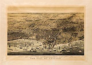 * CURRIER & IVES. The City of Chicago. New York, 1892.
