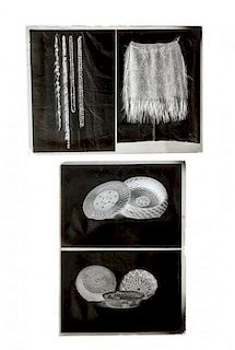 (CHICAGO, PHOTOGRAPHY). A large collection of glass plate negatives featuring interior scenes. c. 1890-1900