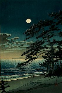 KAWASE HASUI (1883-1957) JAPANESE WOODBLOCK PRINT