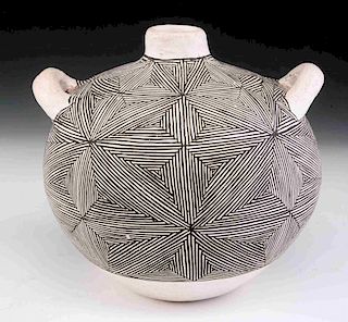 MARIE MILLER ACOMA PUEBLO AMERICAN INDIAN POTTERY