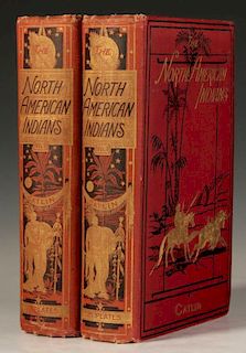 CATLIN, GEORGE, "NORTH AMERICAN INDIANS," 1926, 2 VOLS.