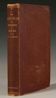 HEARD, L.V.D., SIOUX WAR AND MASSACRES, 1865 FIRST
