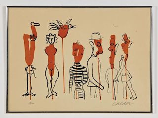 Alexander Calder (American, 1898-1976) "Criminal au Miller"