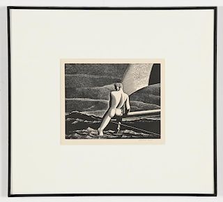 Rockwell Kent (American, 1882-1971) "Fair Wind", 1931