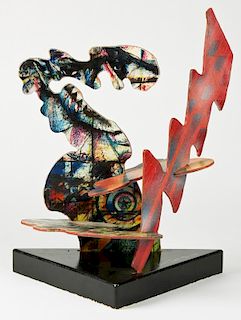 John T. Scott (American, 1940-2007) Sculpture: "The Storm is Coming No. 1, 1997