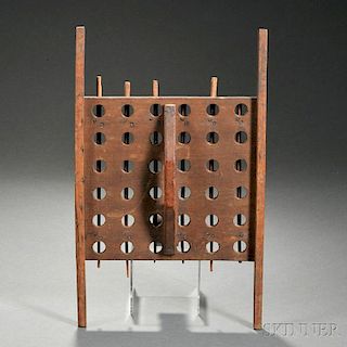 Wooden Candle Drying Rack