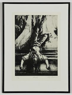 Sidney Goodman (American/Philadelphia, 1936-2013) "Hanging"