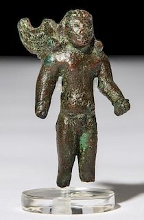 Ancient Roman Bronze Winged Figure