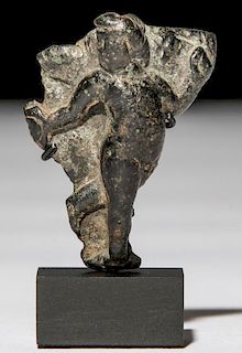 Ancient Roman Bronze Putti Applique