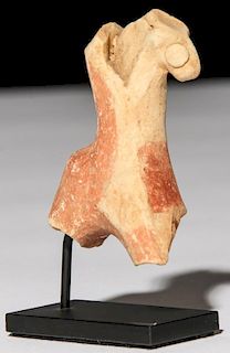 Ancient Syro Hittite Clay Horse Fragment