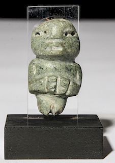 Ancient Pre Columbian Mezcala Stone Idol