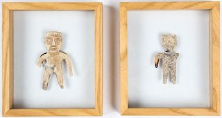 2 Pre Columbian Figural Effigies