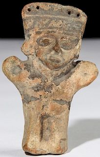 Ancient Pre Columbian Clay Chancay Figure