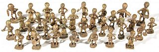 Group of 31 Figural Ashanti Gold Dust Weights