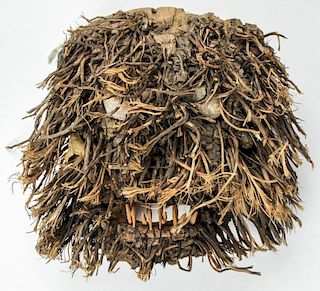 Primitive Mexican Palm Root Mask