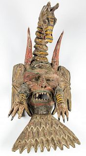 Vintage Guerrero Polymorphic Diablo Mask