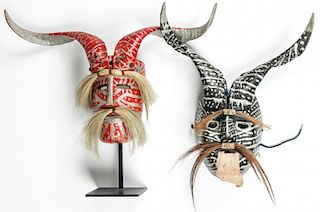2 Queretaro Mexico Diablos Dance Masks