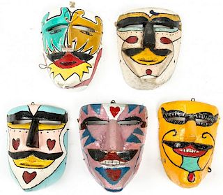 5 Veracruz Carnaval Moors Masks
